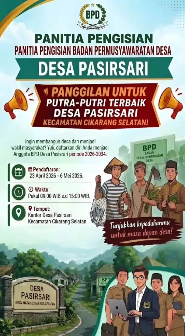 Pendaftaran calon anggota BPD
