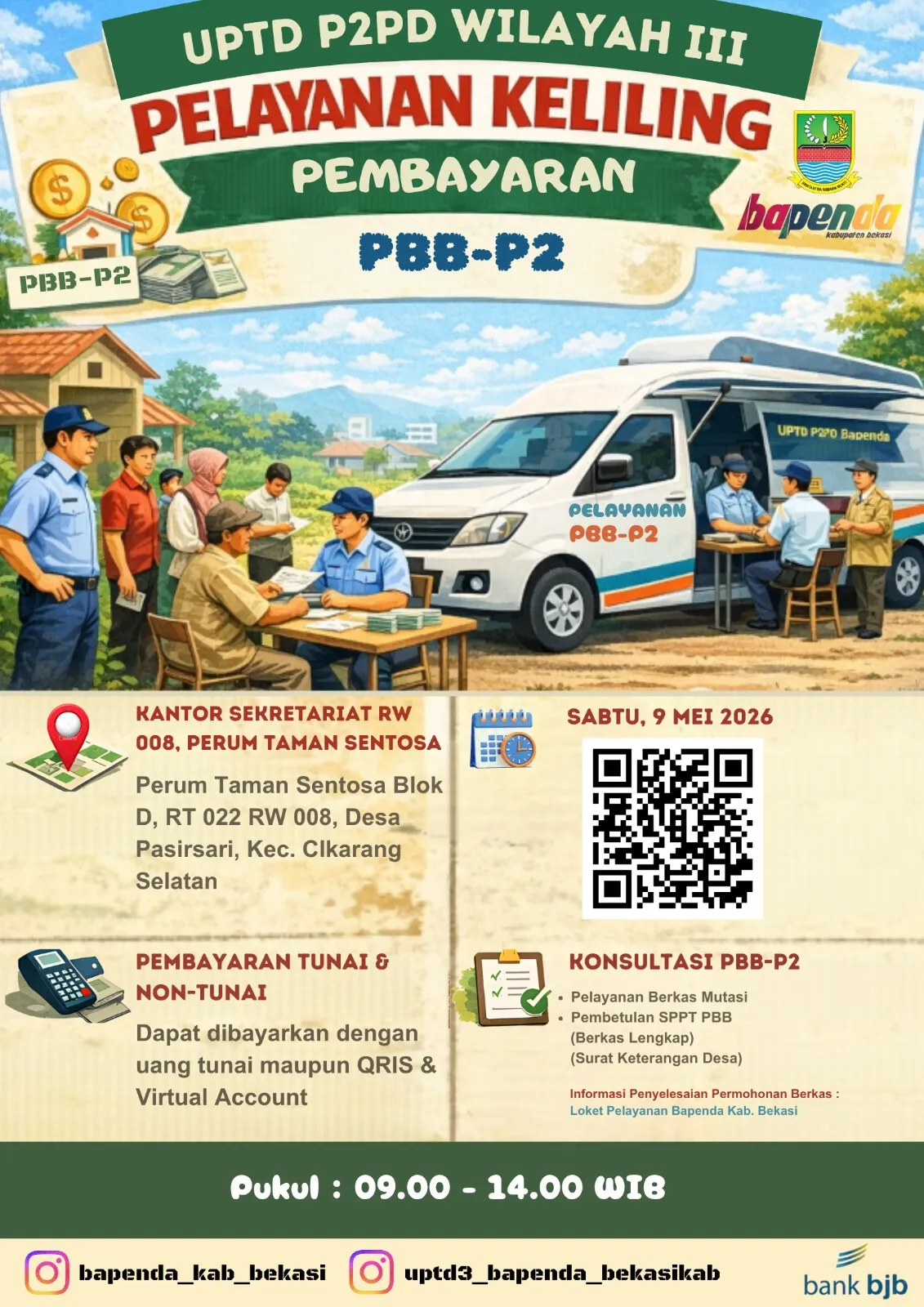 PELING (PELAYANAN KELILING) PEMBAYARAN PAJAK PBB-P2
